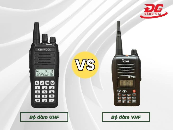 Bộ đàm ô tô tần số UHF và VHF