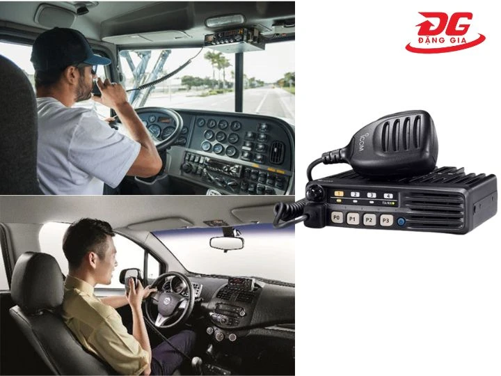 Bộ đàm xe ô tô kết nối nhanh ít khi gặp trục trặc