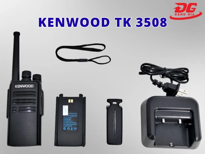 Úng dụng của bộ đàm Kenwood TK 3508