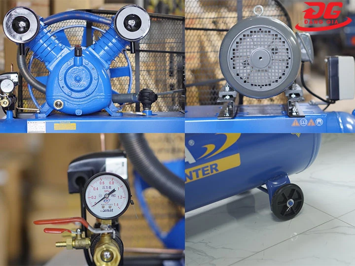 Chi tiết các bộ phận máy nén khí