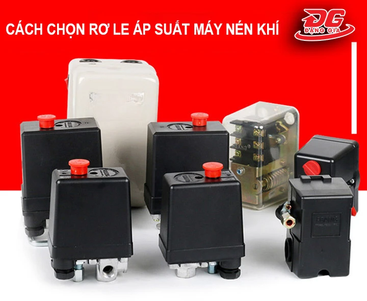 cách chọn rơ le phù hợp với máy nén khí
