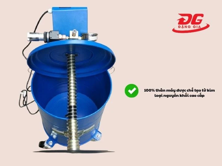 Máy bơm mỡ Yamada dùng chất liệu kim loại chống rỉ