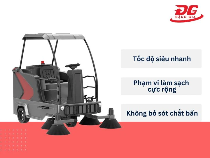  Hiệu suất thu gom rác vượt trội của xe quét rác Palada