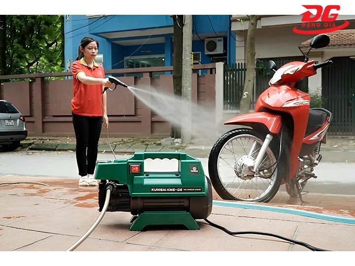 lưu ý để sử dụng máy rửa xe gia đình