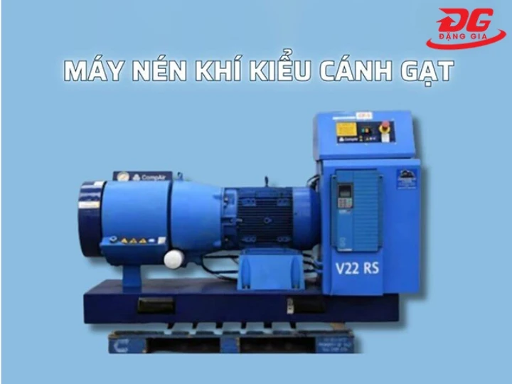 Máy nén khí cánh gạt với hiệu suất ổn định