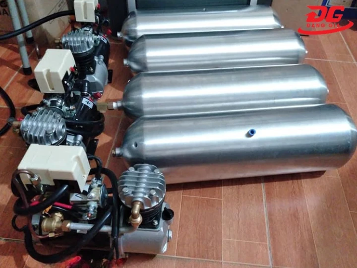 Máy nén khí giá rẻ cho xe tải phổ biến nhất