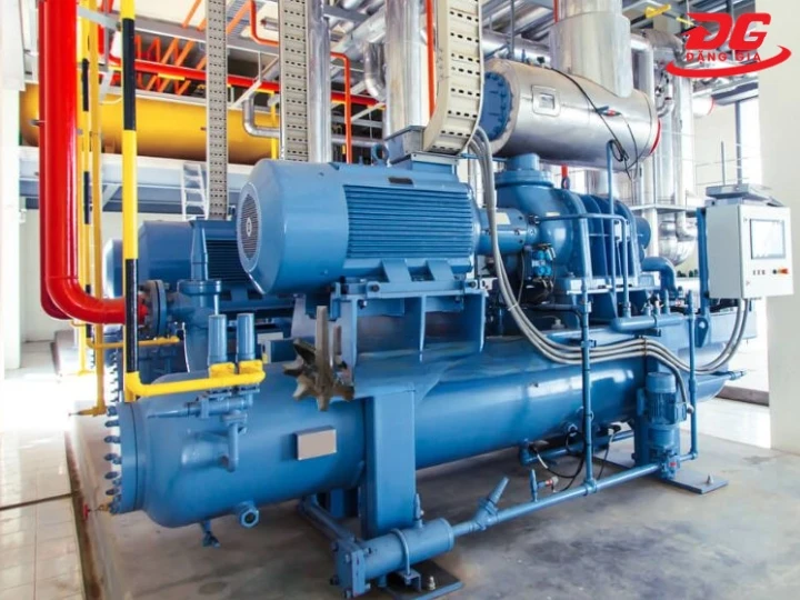 Cơ chế hoạt động của máy nén khí hướng trục