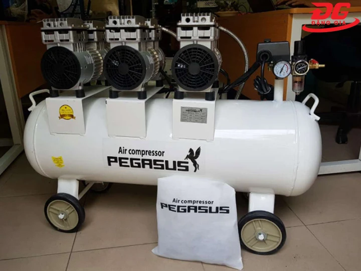 Máy nén hơi không dầu cho ra khí nén sạch