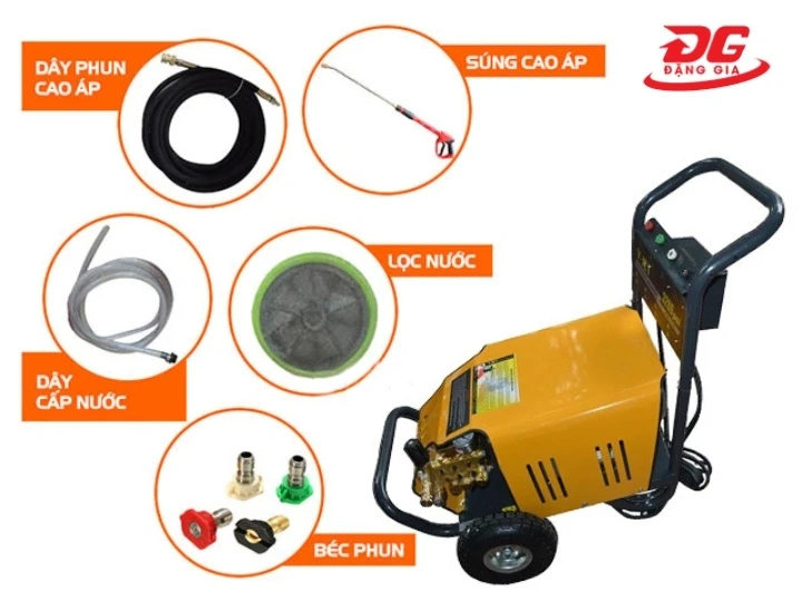 phụ kiện máy rửa xe V-JET VJ 200/5.5