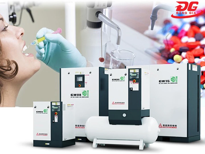 Máy khí nén Fusheng có phạm vi sử dụng đa dạng