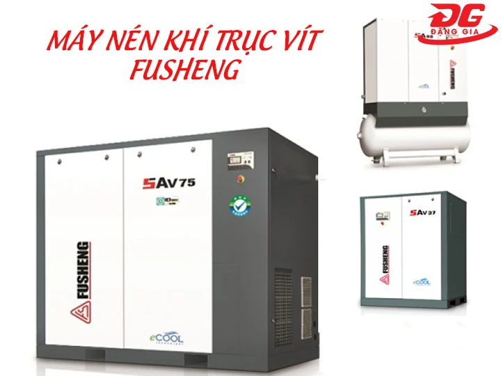 Máy nén khí trục vít Fusheng nạp khí nhanh