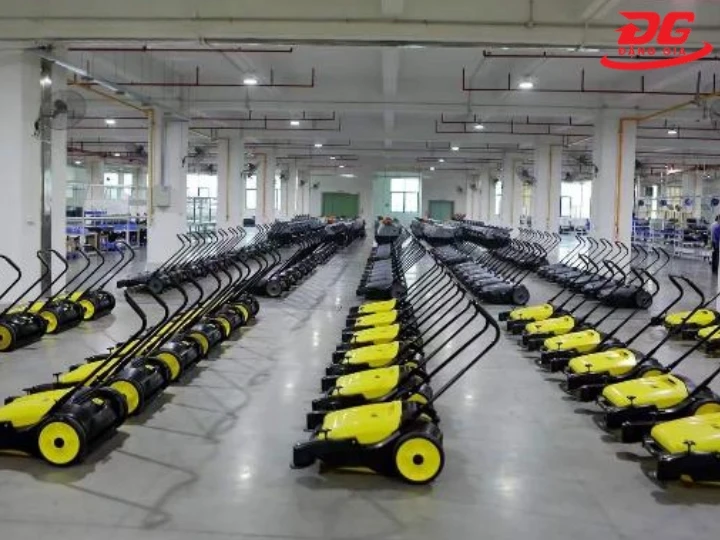 Xe quét rác palada đẩy tay chính hãng