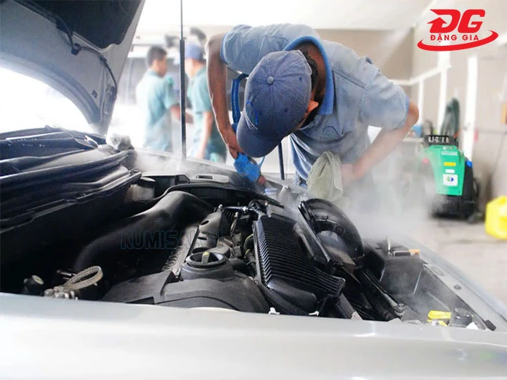 áp lực nước Máy rửa xe hơi nước nóng cao