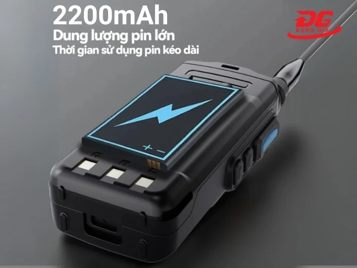 Sử dụng dài không sợ hết pin 