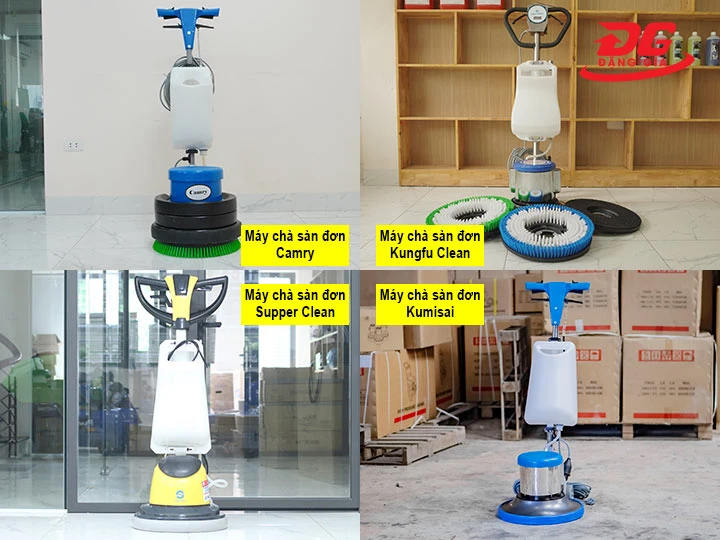 các thương hiệu máy chà sàn đơn