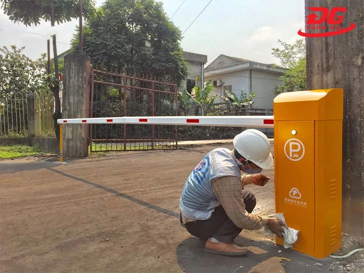 lắp đặt Cổng Barrier tự động BS306TI
