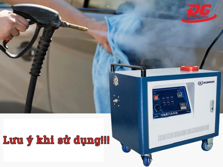 lưu ý sử dụng Máy rửa xe hơi nước nóng
