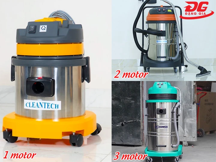 Số lượng motor máy hút bụi công nghiệp