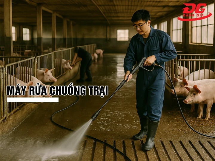 Máy rửa chuồng trại