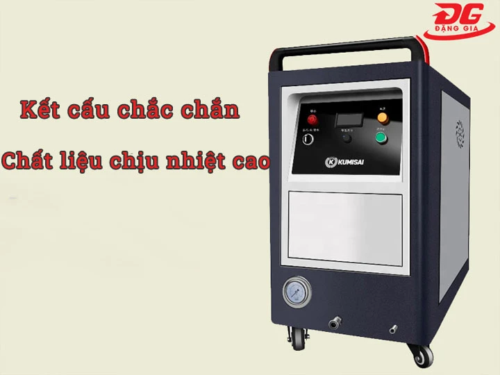 Máy rửa xe hơi nước nóng kết cấu chắc chắn