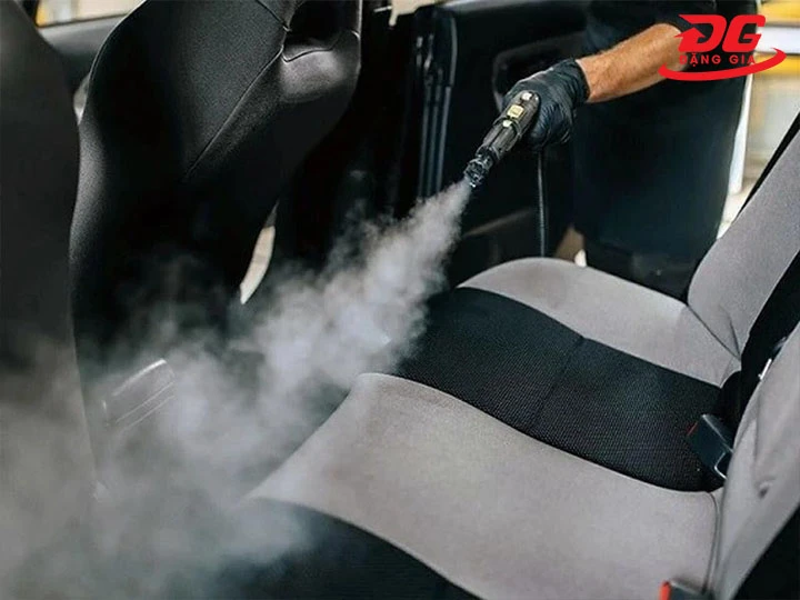 Máy rửa xe hơi nước nóng làm sạch nội thất