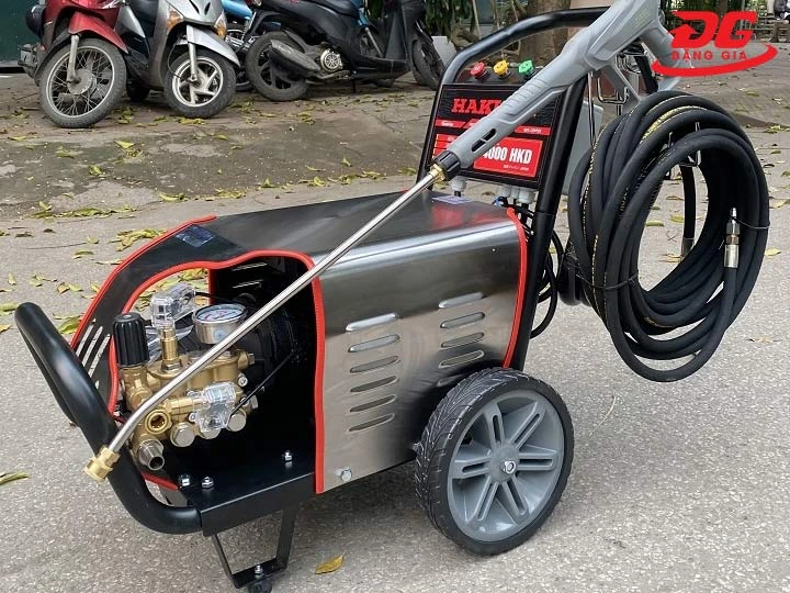 Máy rửa xe công nghiệp piston sứ Hakuda 4000 HKD