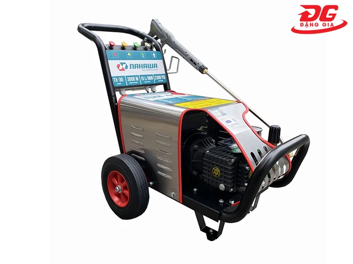 Máy xịt rửa xe piston sứ Nakawa 2380 PSI