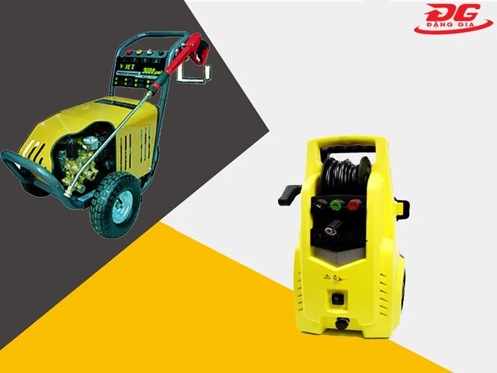 phân loại máy rửa xe V-Jet