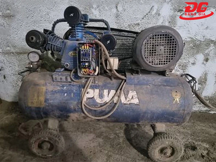 Rủi ro khi mua máy nén khí Puma cũ được tân trang vỏ