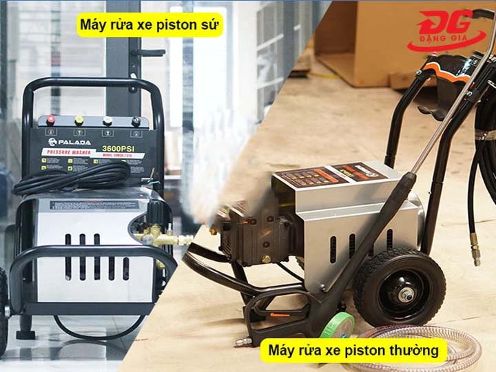 so sánh máy rửa xe piston