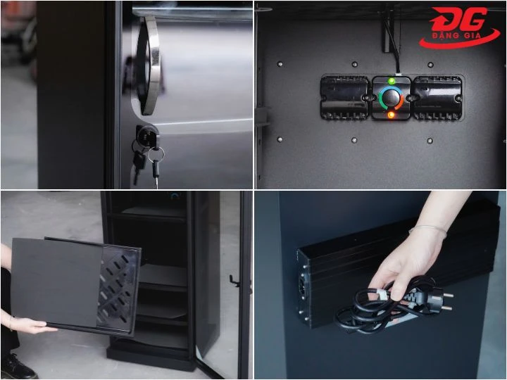 Tủ chống ẩm Andbon AD-120S chạy êm