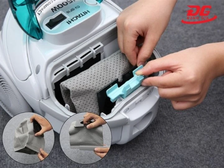 Máy hút bụi 1600W dễ bảo trì, vệ sinh nhanh gọn