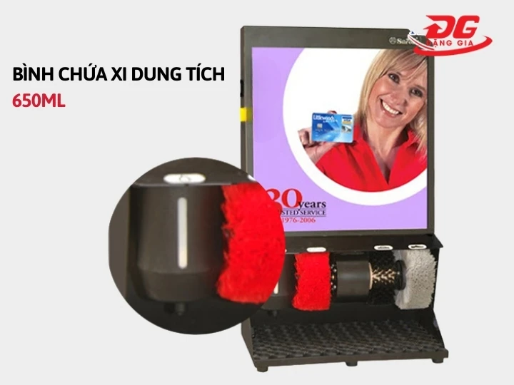 Bình chứa lớn - hạn chế thao tác châm xi