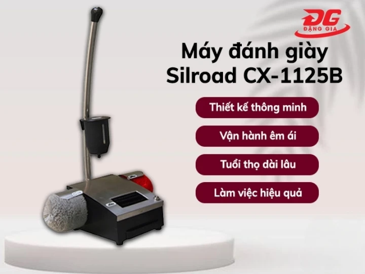 Máy đánh giày Silroad CX-1125B bền bỉ êm ái