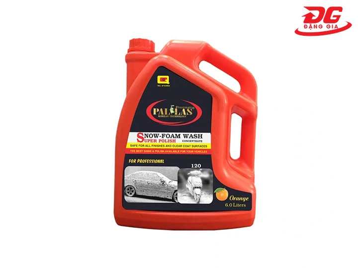 Dung dịch rửa xe Pallas nhiều bọt