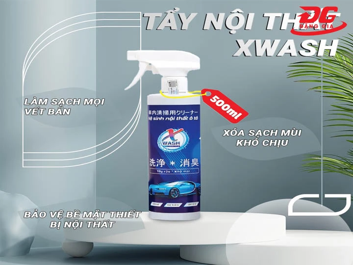 Nước rửa xe Xwash thương hiệu Việt