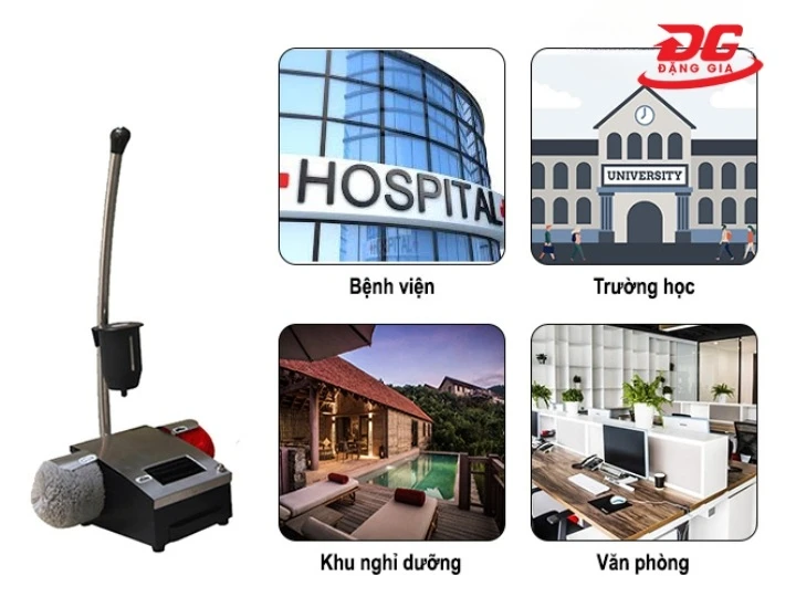Ứng dụng của Máy đánh giày Silroad CX-1125B