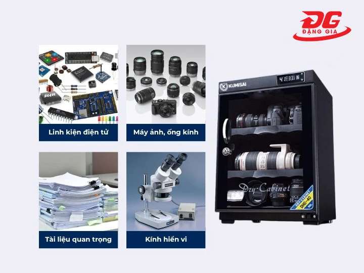 tủ chống ẩm kiểm soát độ ẩm tốt