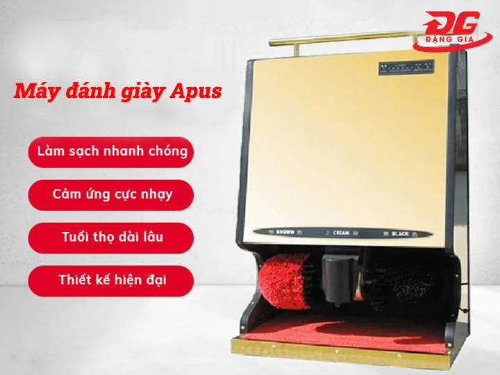 Ưu điểm máy đánh giày Apus