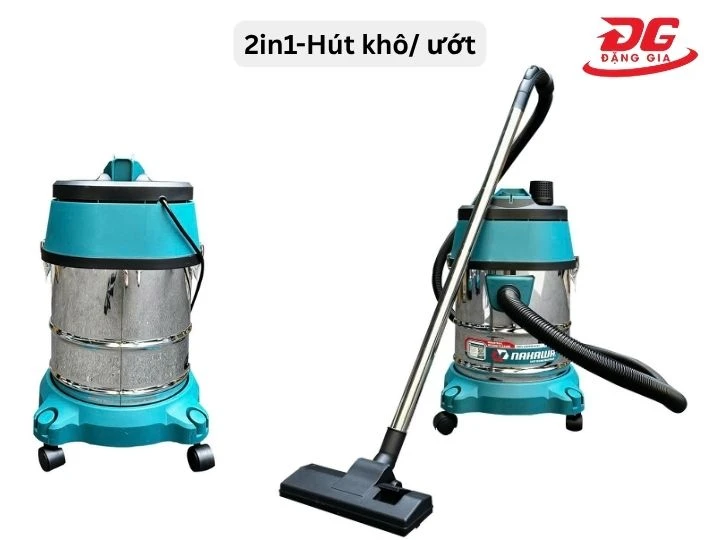 Ưu tiên chọn máy hút bụi 1600W có hút khô/ ướt
