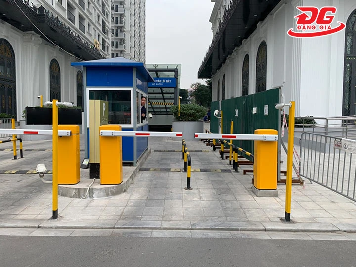 barie giúp điều tiết giao thông