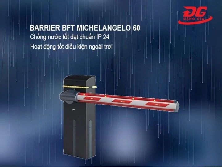 barrier tự động BFT MICHELANGELO 60 an toàn
