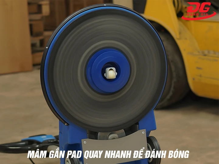 Cơ chế máy đánh bóng sàn