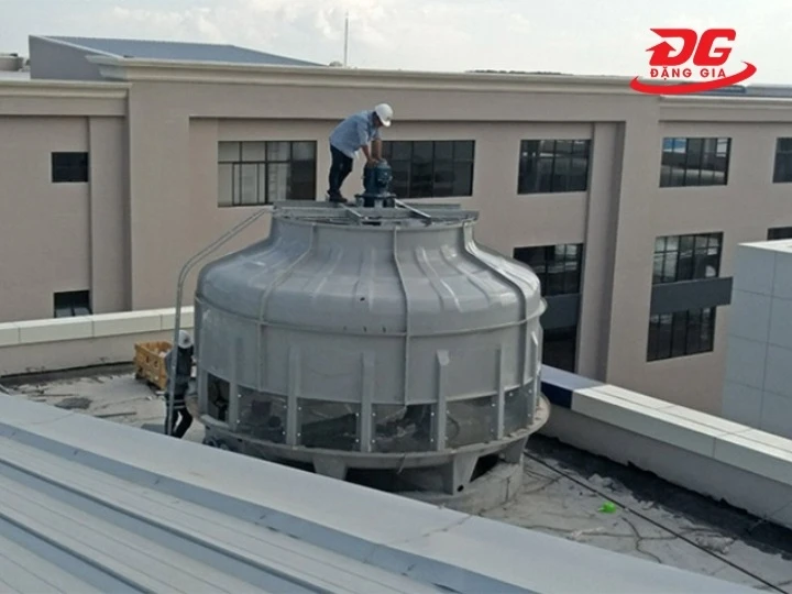 lắp đặt tháp giải nhiệt Tashin TSC 500RT