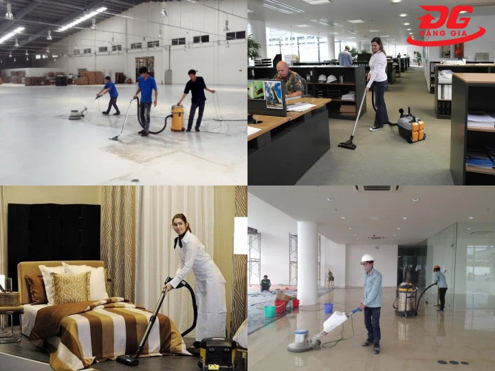 ứng dụng máy hút bụi Typhoon 678