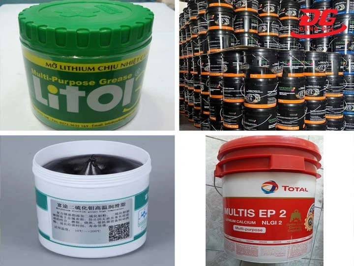 Top các loại mỡ bôi trơn cho máy xúc