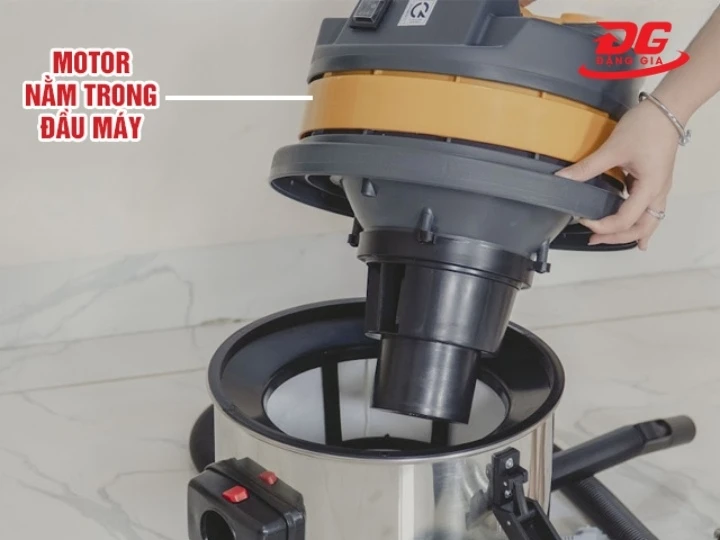 Motor máy hút bụi 1500w tạo lực hút mạnh
