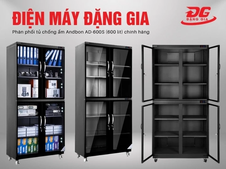 mua Tủ chống ẩm Andbon AD-600S (600 lít)