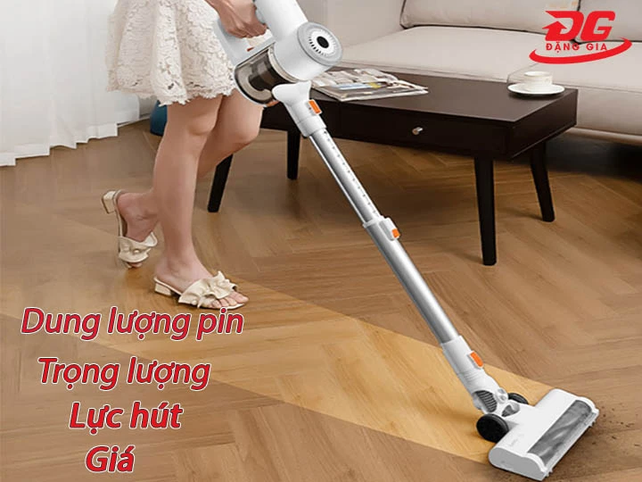 chọn chọn mua máy hút bụi không dây