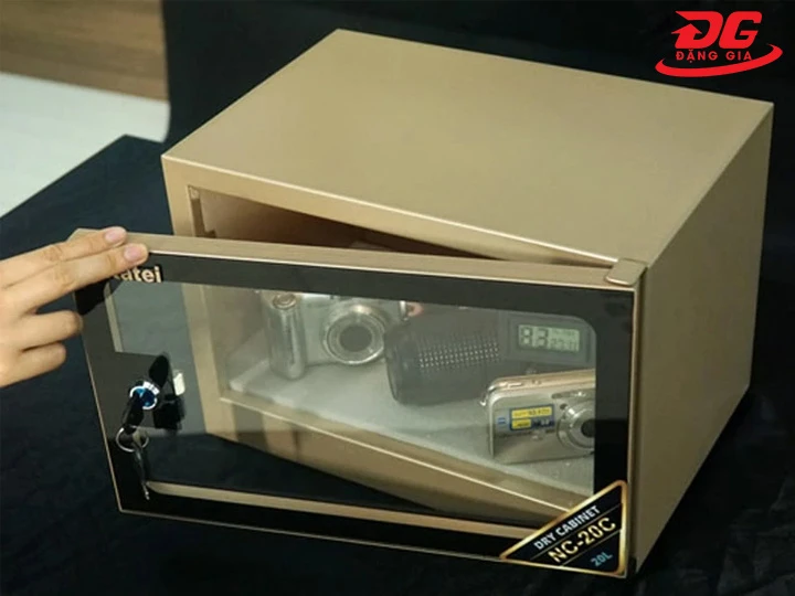 tủ chống ẩm Nikatei NC-20C Gold Plus kết cấu chắc chắn